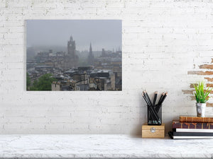 Thunderstorm over Edinburgh Scotland - Worlds Abroad