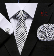 Load image into Gallery viewer, Tie + Pocket Square + Cufflinks - Chancery Lane
